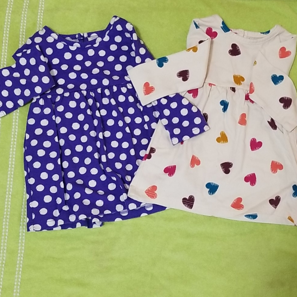 Two long sleeve shirts